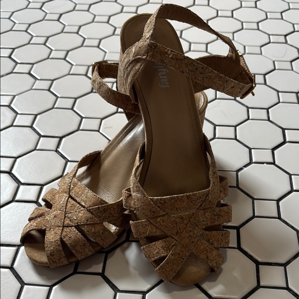 Anthropologie Farlyraven summer sandals